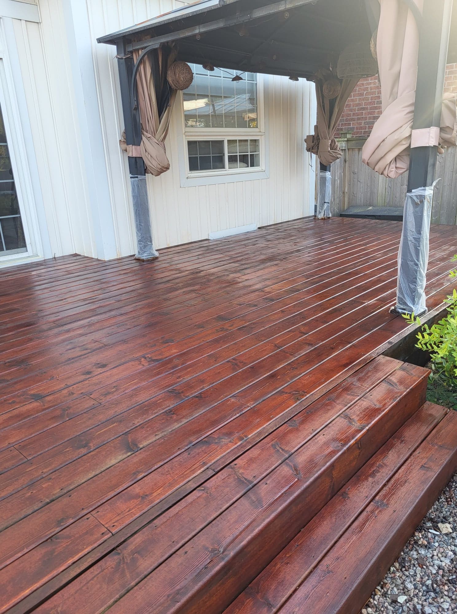 Deck Staining in Bowmanville, ON