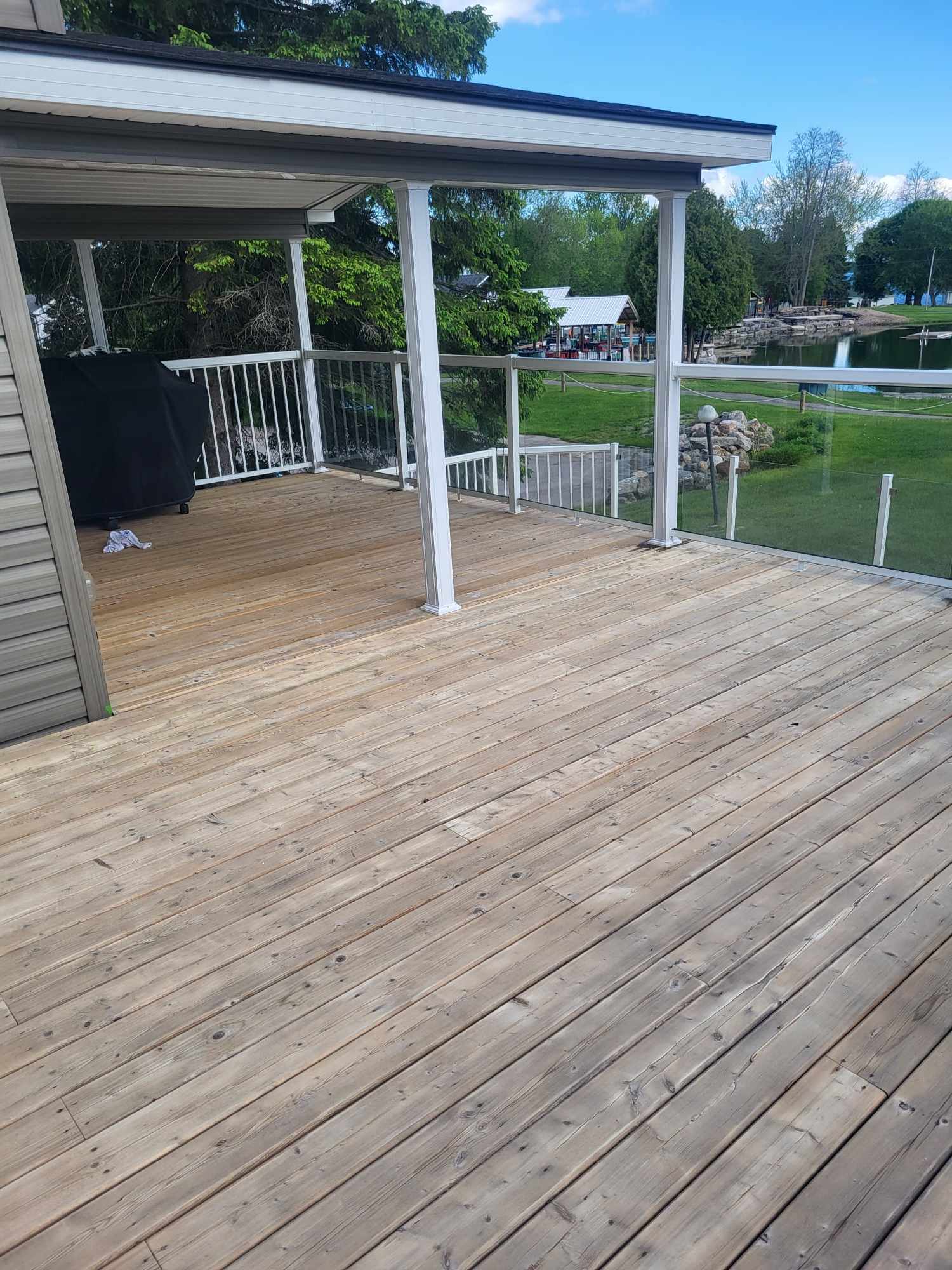 Deck cleaning main