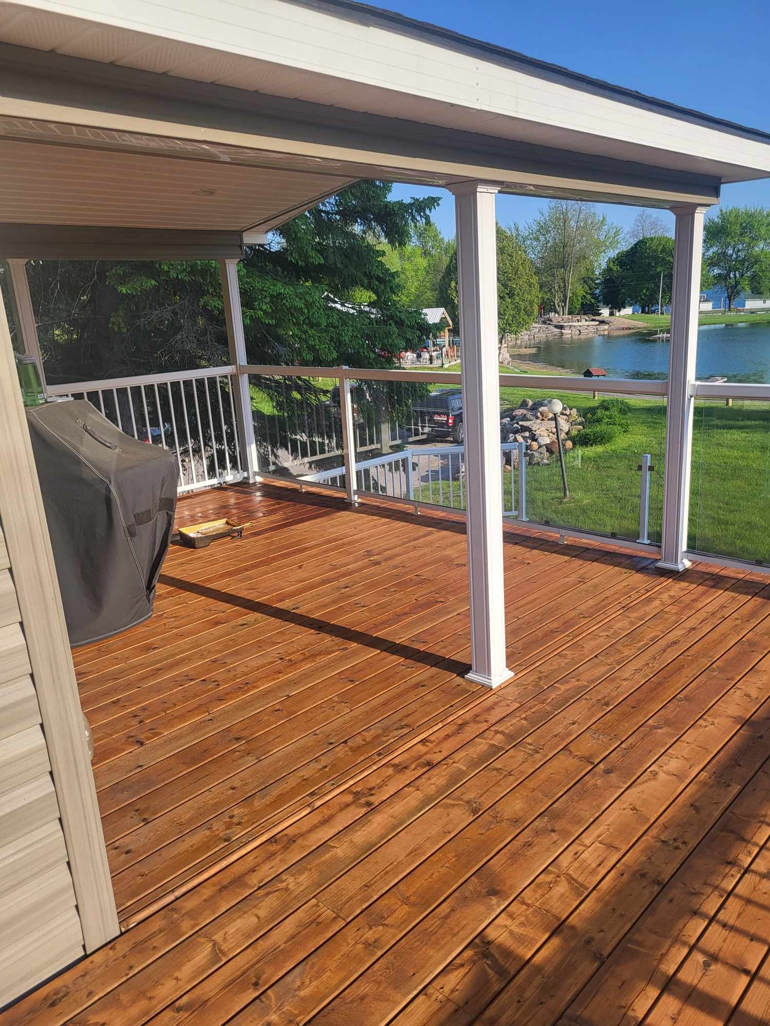 Deck painting